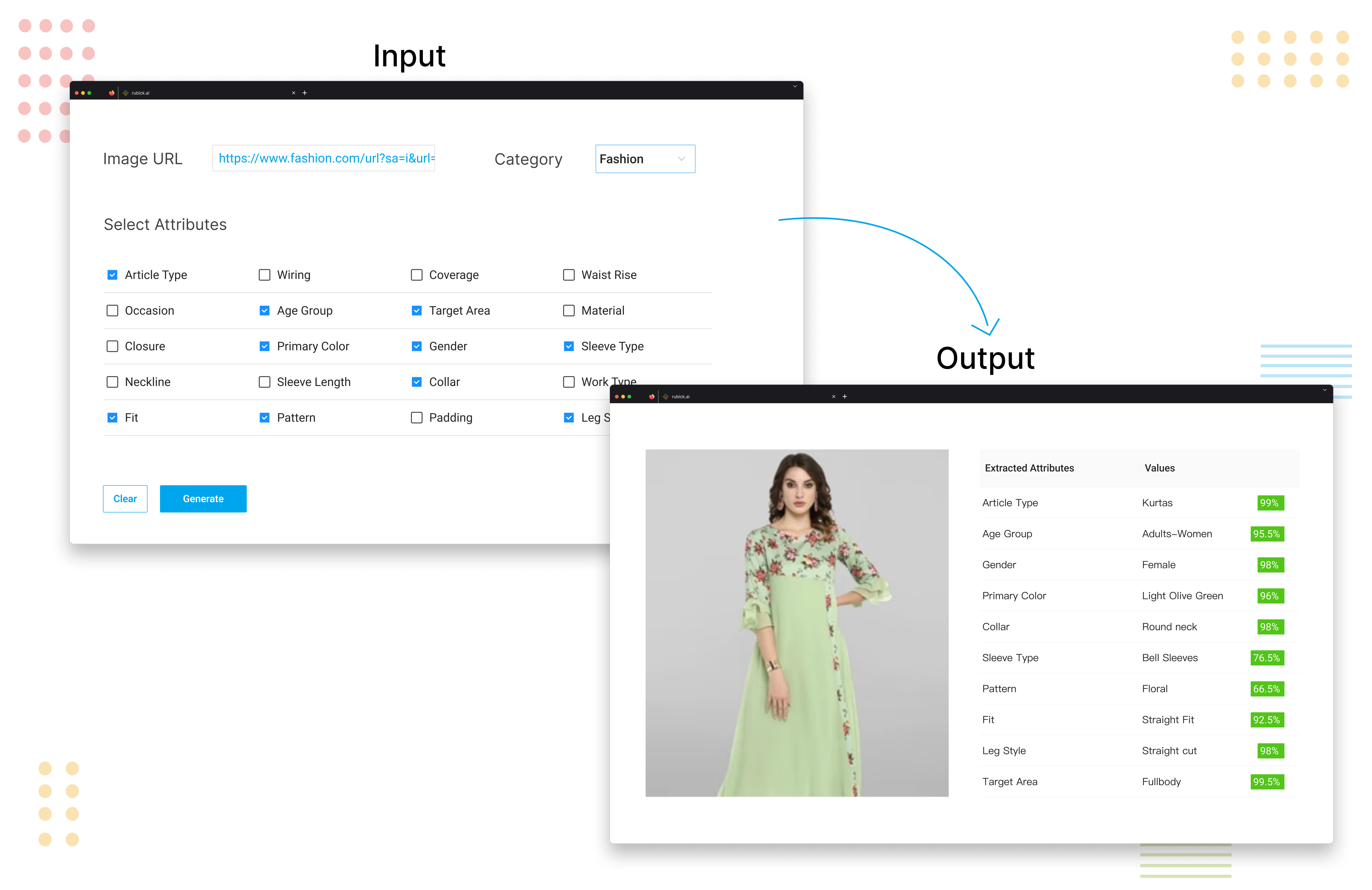 ecommerce fashion product attribution extraction